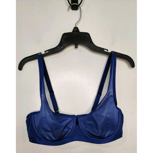NWT SOMA Majesty Blue 38C Unbelievable Lift Scoop Balconette Unlined Bra - Picture 1 of 5